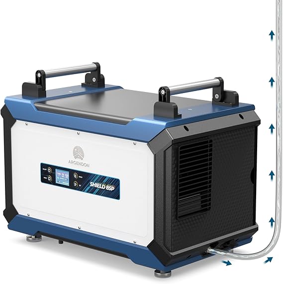 ARGENDON 180 Pints Commercial Dehumidifier with Pump for Crawl Space