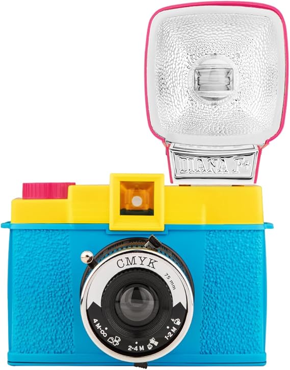 Lomography Diana F+ Camera with Flash - CMYK