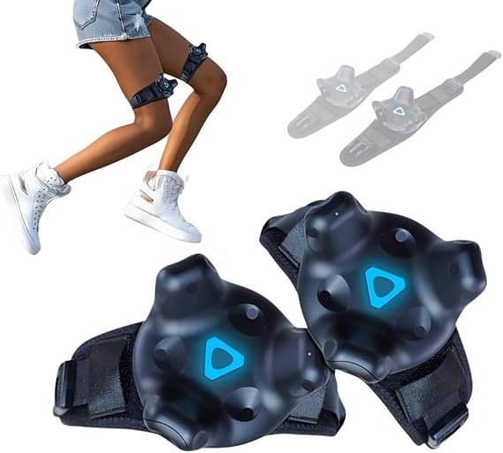 Skywin Vive Tracker Strap for HTC Vive 3.0 2.0 Ultimate Tracker, 2 Leg Straps for Secure and Comfortable Full Body Tracking Tracker not included