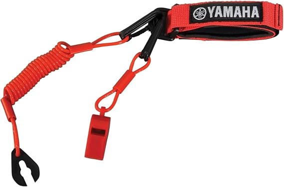 Yamaha WaveRunner Pro Lanyard with Whistle, #MWV-PROLN-YD-RD