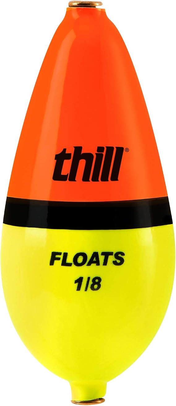 Thill Wobble Bobber - 1/8 oz., Orange/Yellow