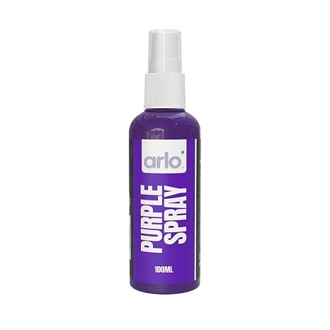 Purple Spray Wound Cleanser 100ML Gentian Violet Alternative Antibacterial Non Sting Animal First Aid for Horses Pets Livestock Poultry