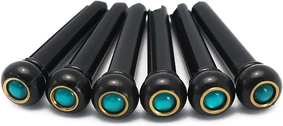Guitar Bridge Pins String Pegs End Pins for Acoustic Guitar