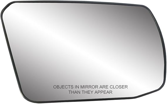Fit System 80214 Passenger Side Non-Heated Mirror Glass w/Backing Plate, Nissan Altima Coupe, Altima Hybrid, Altima Sedan, Non-Foldaway Mirror, 4 7/16" x 6 3/4" x 7 3/4"