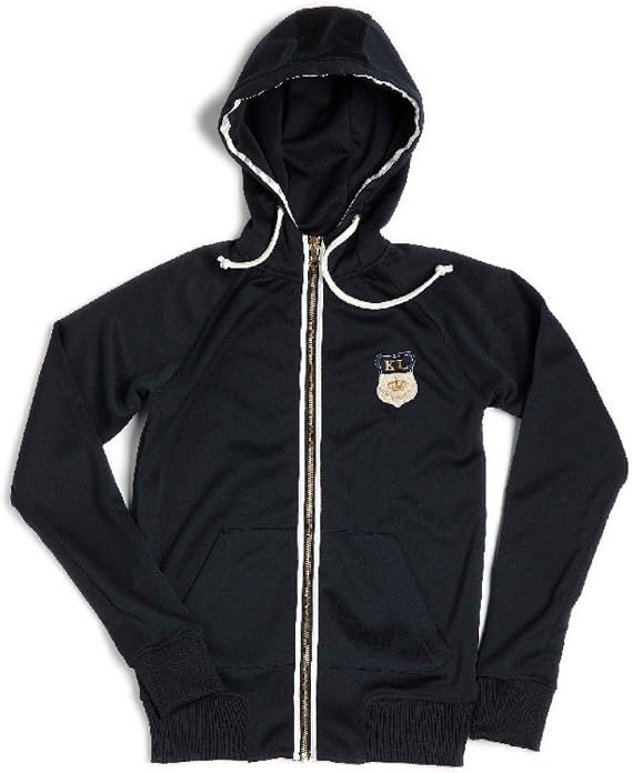 Kingsland Apple Valley Ladies Hooded Jacket in Advanced Treated Stretch Training Fabric -Navy-S