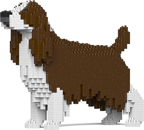 JEKCA English Springer Spaniel 01S-M03 | Dog Plastic Building Blocks | Age 14+