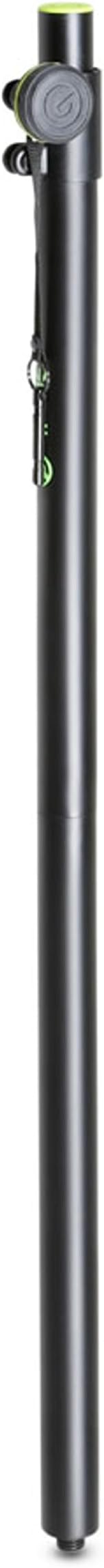 Gravity Speaker Pole GSP 2332 TPB Adjustable Speaker Pole 35 mm to M20 Two-Piece Set 1400 mm, Black