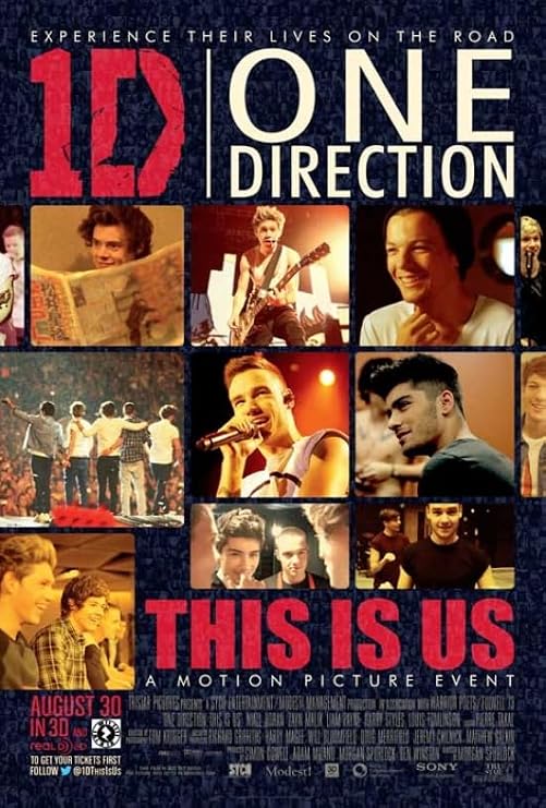 One Direction Movie Poster (11 x 17)