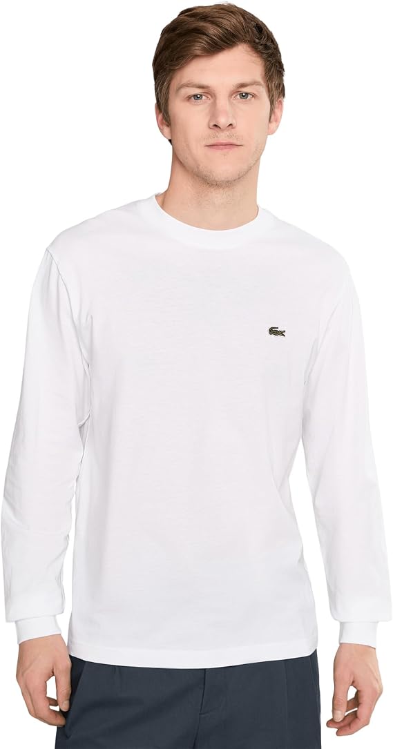 Lacoste Men's Long Sleeved Cotton T-shirt