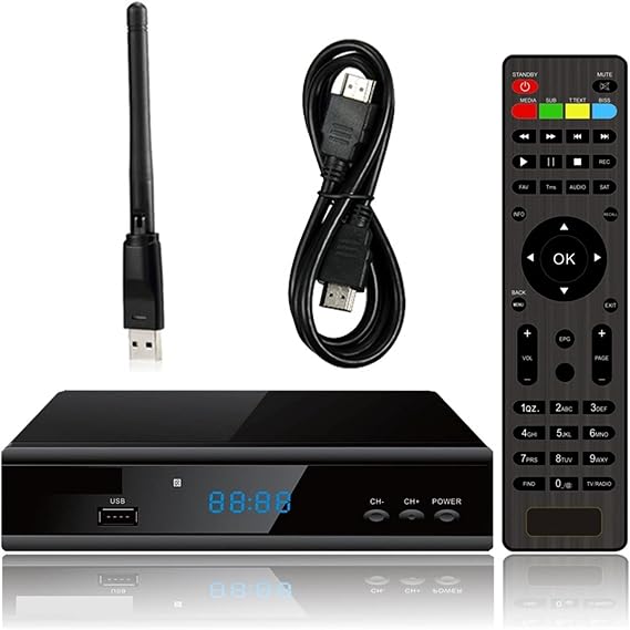 Signal Finder DVB-S2X DVB-S2 Internet Satellite Receiver Satellite TV Receiver H265 HEVC Multi Stream T2-MI DVB S2 Dish Sat Finder TV Satellite Signal Receiver WIFI