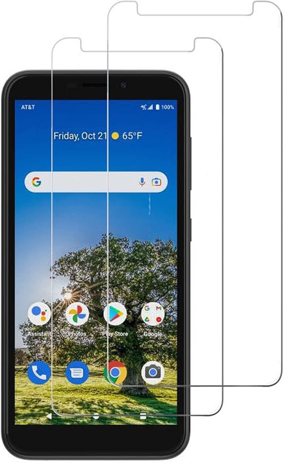 2 Pack for Foxx A55 Screen Protector,Case Friendly