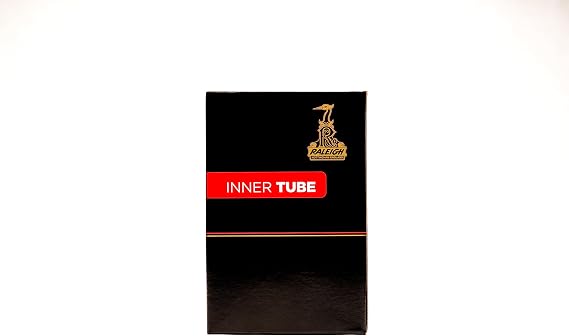 Raleigh TA408LV Long Valve Inner Tube - Black, 26x1.95/2.125 Inch