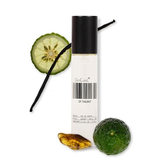 DedCool, Eau de Parfum, 01 Taunt, Travel Size Perfume, 15 mL