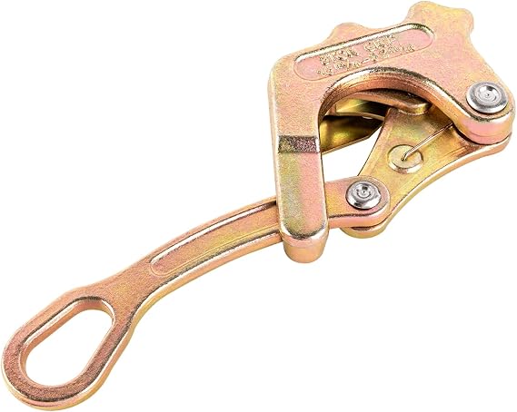 3T Wire Grips Pulling Tool Cable Grip Gripper for Wire Rope Cable Clamp Wire Pulling Grip Hand Puller, Multifunctional Cable Grips Pulling Tightening Tool for The Straightening Action of Steel Wire