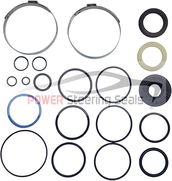Power Steering Rack and Pinion Seal Kit for BMW 3 Series 2000-2005 with ZF | High Quality | Complete Precision Fit Replacement Seals