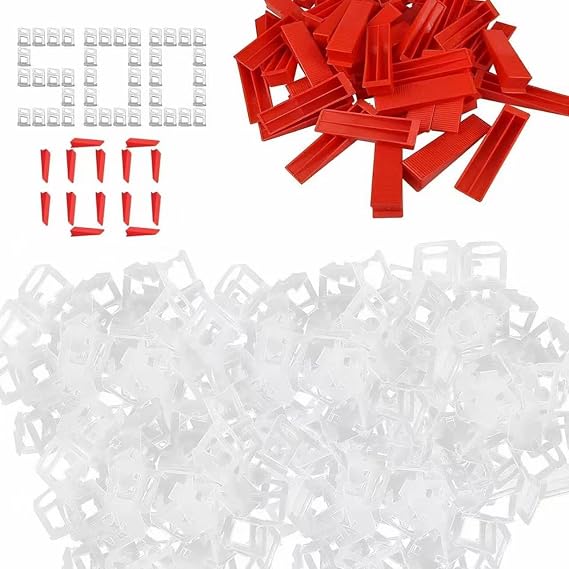 600 PCS Tiles Leveler Spacer Clips 2mm Set