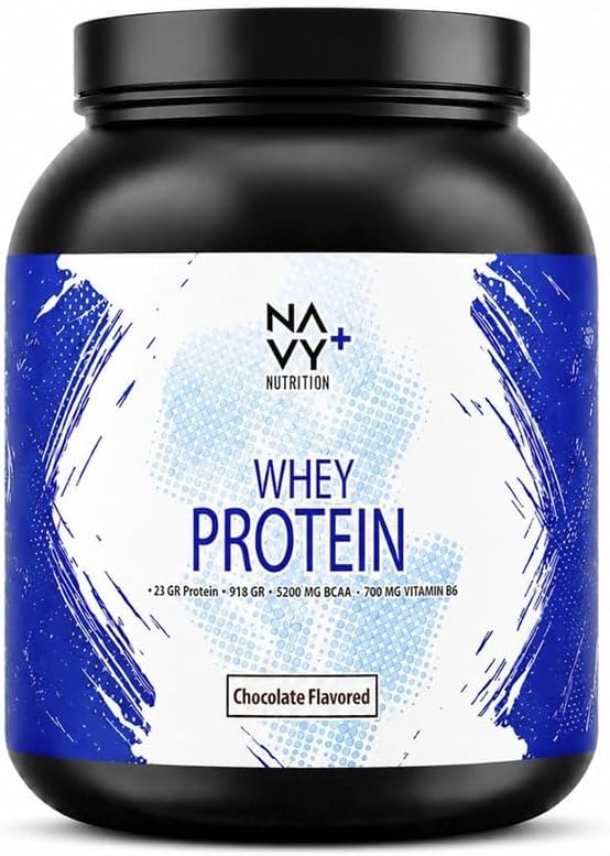 Navy Plus Nutrition 918 Gr Whey Protein Tozu Çikolata Aromalı