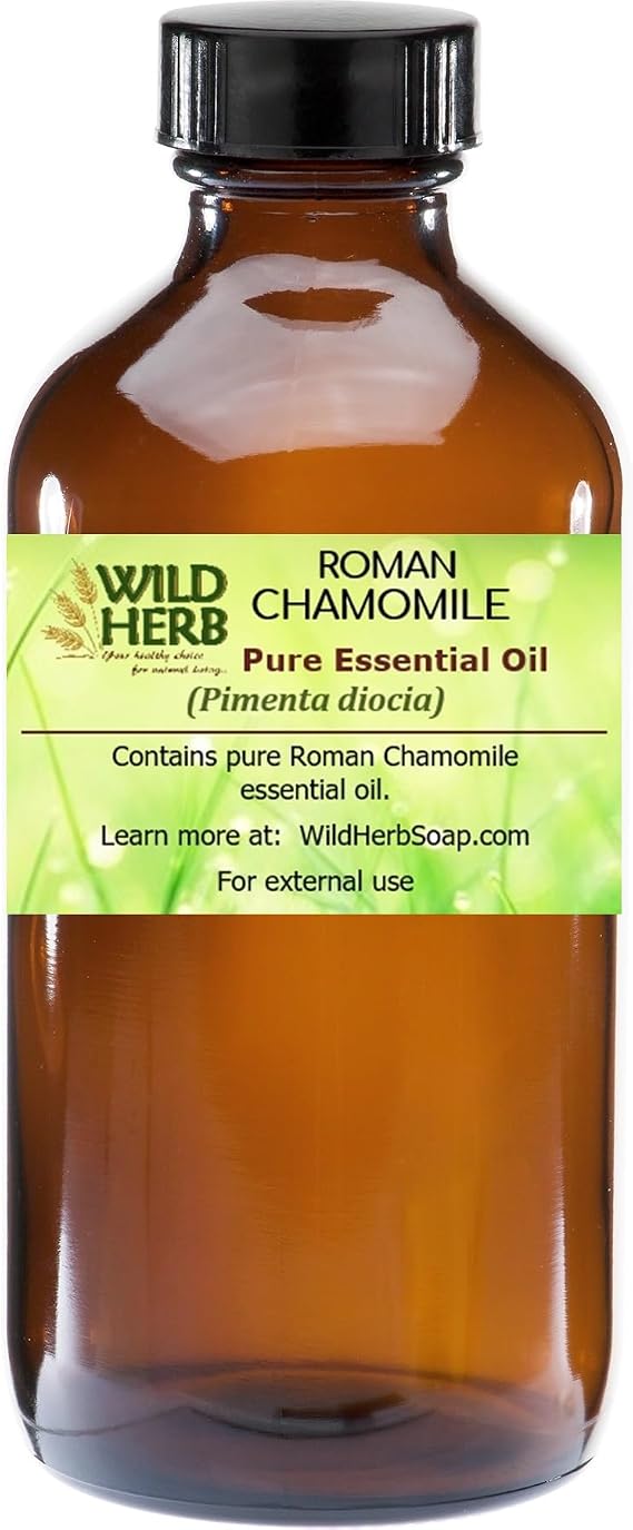 Roman Chamomile Pure Essential Oil (2 OZ)