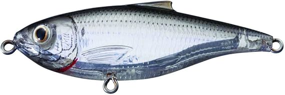 Live Target Fishing Tackle Lures Sardine Twitchbait | Ghost-Natural