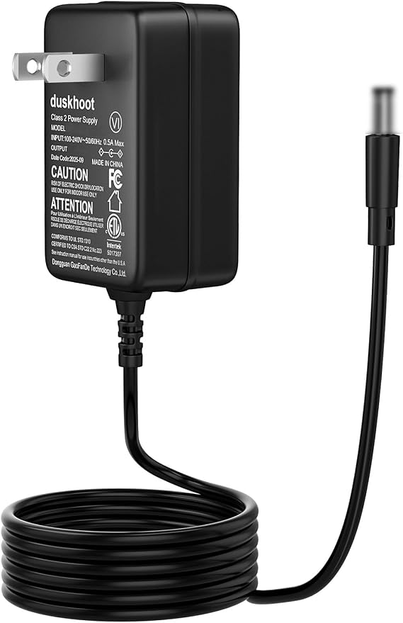 New AC/DC Adapter for Charging Xiaomi Mi Box S HDR Android Smart