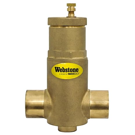 Webstone 11/2 SWT BR Air Separator