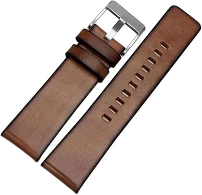 Authentic Leather Strap Compatible With Diesel DZ 1399 DZ4280 DZ4290 22mm 24mm 28mm Watch Accessory(26mm)