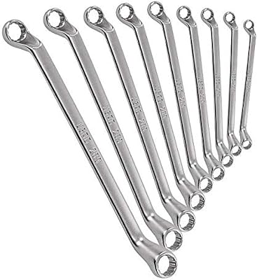 USAG U02831405-283 SE9 - Set of 9 offset bihexagonal ring wrenches