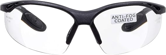 voltX CONSTRUCTOR Full Lens Reading Safety Glasses - CLEAR +1.0 Dioptre