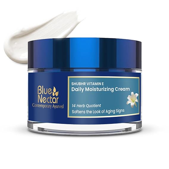 Blue Nectar Vitamin E Face Cream for Women | Daily Face Moisturizer