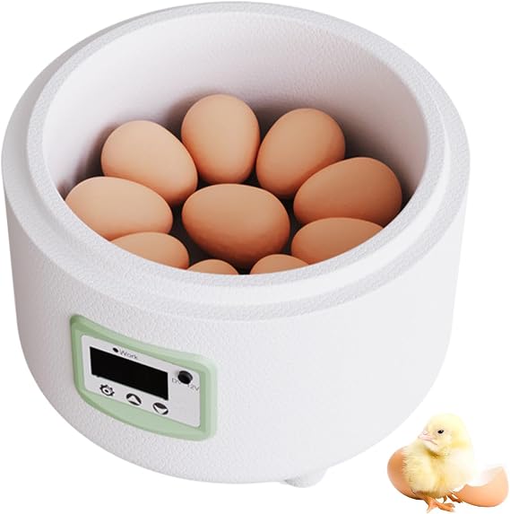 Chicken Egg Incubator, Hatch Incubator | Portable Automatic Egg Incubator, Poultry Incubator Efficient Egg Incubator for Chicken Duck Eggs