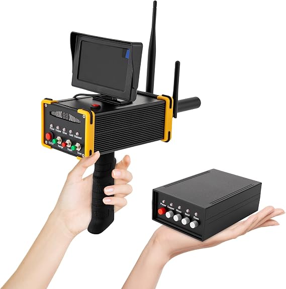 Underground Metal Detector,Gold Finder Underground Metal Scanner ,Automatic Rotation Detection Underground Metal Detector Detecting Tools