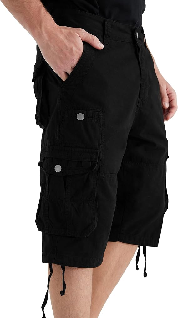 Cargo Shorts for Men Multi Pockets Mens Shorts