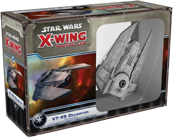 Star Wars X-Wing 1st Edition Miniatures Game VT-49 Decimator EXPANSION PACK - Strategy Game for Kids & Adults, Ages 14+, 2 Players, 30-45 Minute Playtime, Made by Atomic Mass Games