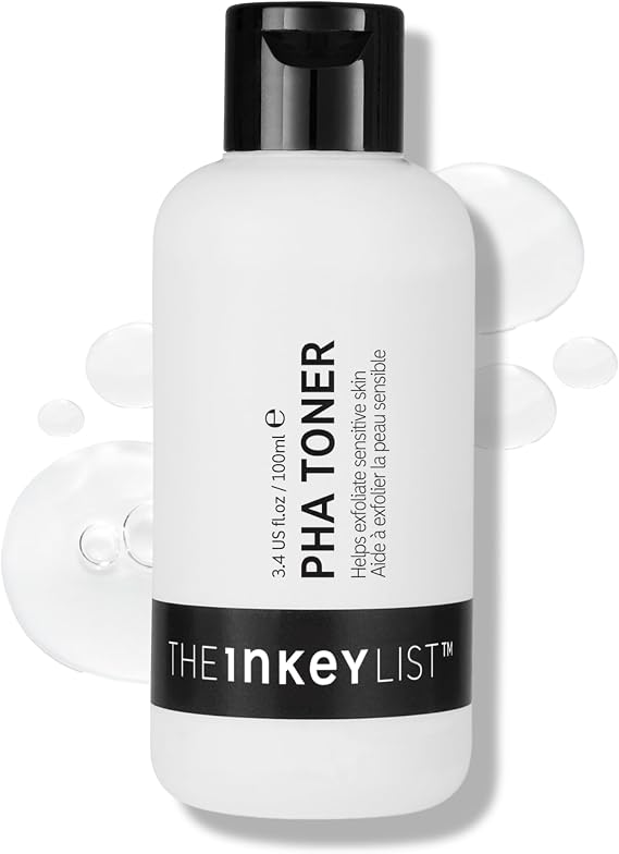 The Inkey List PHA Toner 100ml, Locks in Moisture, Improves Skin Texture, Fragrance Free, Suitable for All Skin Types