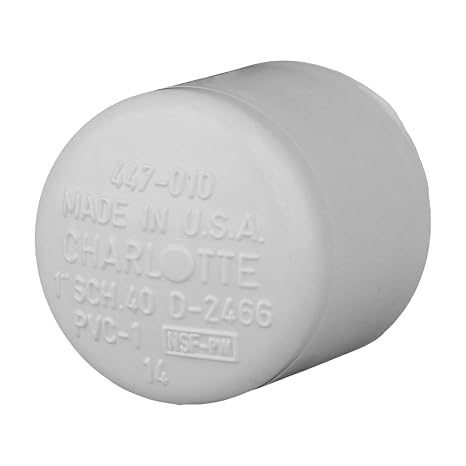 CHARLOTTE PIPE 1 SCH 40 CAP SOCKET PRESSURE (1 Unit Piece)