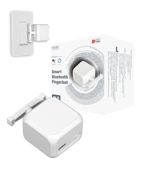 MOES Rock Switch Fingerbot Gen 3, Smart Button Pusher, Timer Control