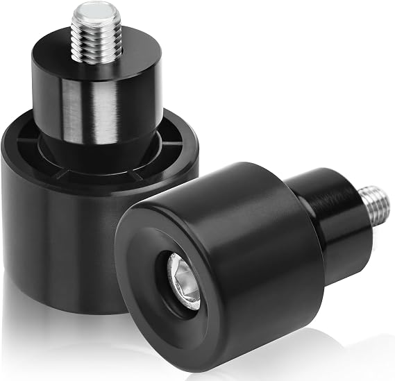 Motorcycle Decorative wheel Rotatable Crash Bar End Sliders M12 Screw compatible with Harley Davidson Touring Saddlebag Guard Engine Guard Bar Street Glide Road Glide King Electra/Ultra 1997-Up