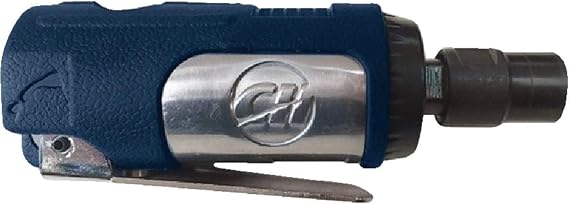 Campbell Hausfeld 1/4-Inch Pneumatic Die Grinder, 25,000 RPM, TL052001AV | Compact 1/4 HP air grinder with variable speed, rear exhaust and a lightweight design for precise material removal.