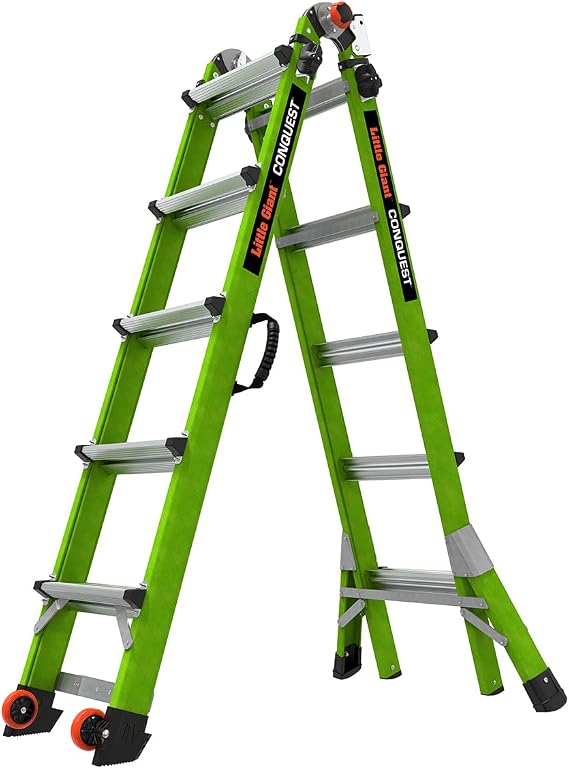 Little Giant Conquest 2.0, 22 ft Multi-Position Ladder, 17122-001