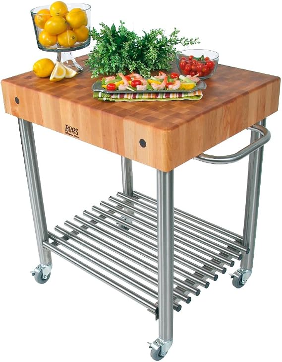 John Boos - 30"" x 24"" Maple Worktable