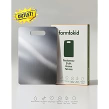 Paslanmaz Çelik Kesme Tahtası 20x30cm - Avantajlı Outlet Fırsatları (316 - Kalite)