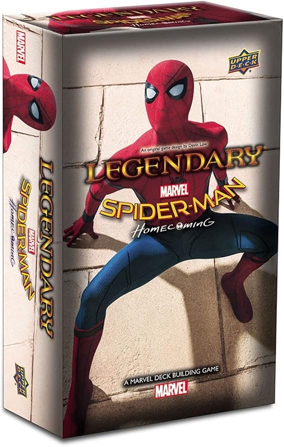 Upper Deck: A Marvel Deck Building Game: Spider-Man Homecoming Expansion Small