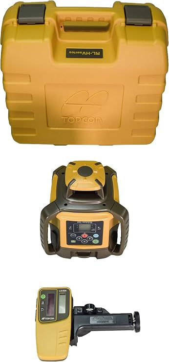 Topcon CLASS 1 2.4mW Laser RL-HV2S Self-Leveling Grade Laser Kit w/NiMH Battery