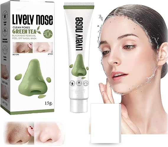 Blackhead Removal Peel off Nasal Mask, Blackhead Removal Pore Strips, Blackhead for Deep Cleansing Plant Pore StripsCleansing Peel Off maskblackhead remover mask 1PCS