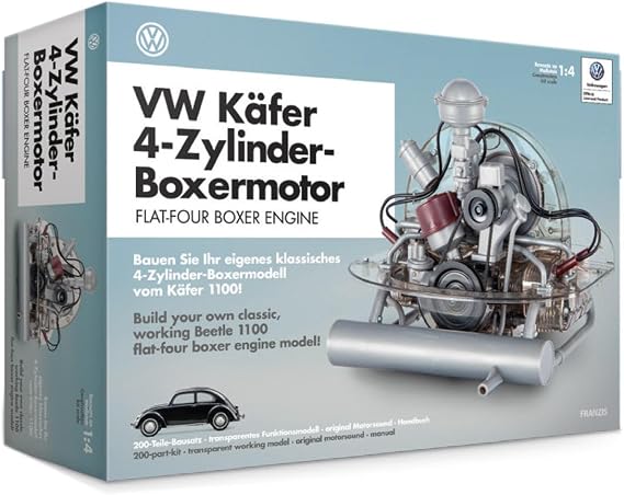 Franzis VW Beetle Flat-Four Engine Model Kit