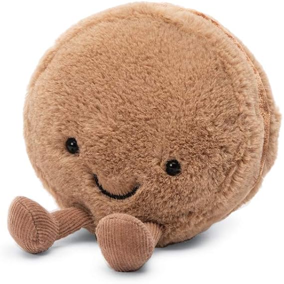 Jellycat Amuseable Macaron Chocolate
