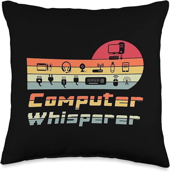 Computer Engineering Equipment Programmer Or Coder Throw Pillow