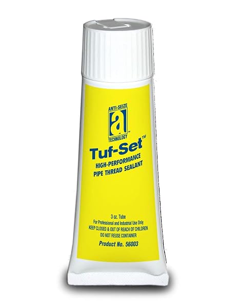 TUF-Set 56003 HVAC Pipe Thread Sealant, 3 oz, Blue