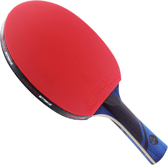 Professional Phantom Light Ping Pong Paddle | Unbeatable Speed & Control | Olympic & Tournament Legal | Pro Ping Pong Paddle | Offensive Table Tennis Paddle | ITTF Approved