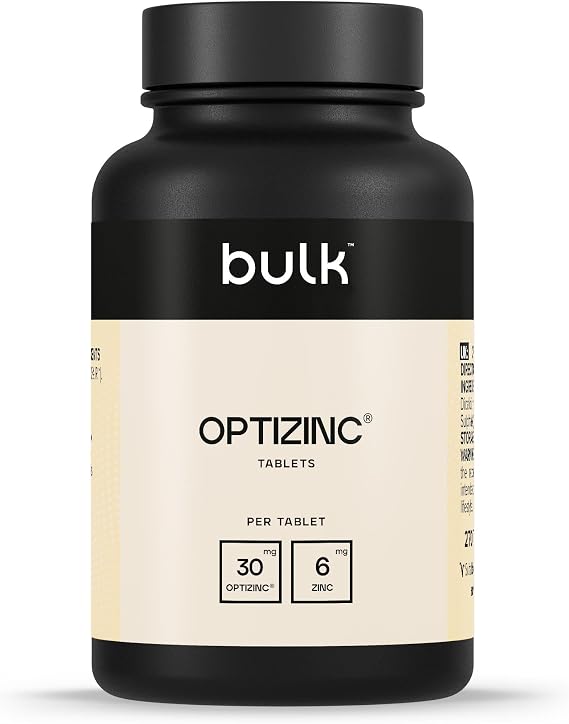 Bulk Pure OptiZinc Tablets, Pack of 270, 30 mg